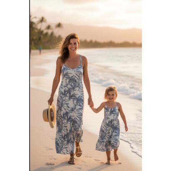 The Children's Place Dresses & Skirts - The Children’s Place Mom Tropical Crisscross Summer Dress Size XL